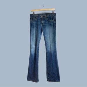AG Adriano Goldschmied Authentic Made in America Bootcut Blue Jeans 28/Reg